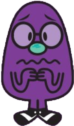 This is the Avatar Image for the Mr Nervous (The Mr Men Show) (OV2) AI Voice and Text to Speech Generator